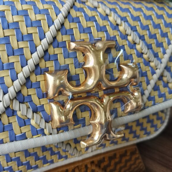 NEW TORY BURCH Small Eleanor Braided Shoulder Bag - Picture 12 of 13